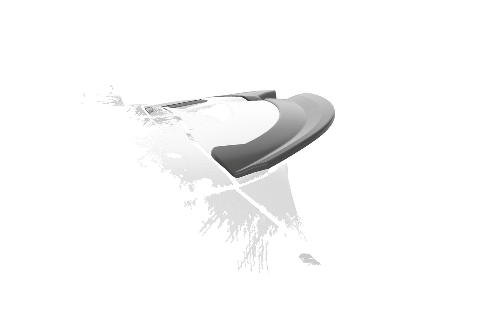 Achterspoiler Mini F55 / F56 JCW / JCW-Trim glans zwart 2016–
