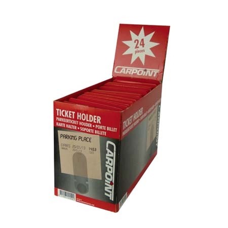 Parkeerticket houder display 24 stuks