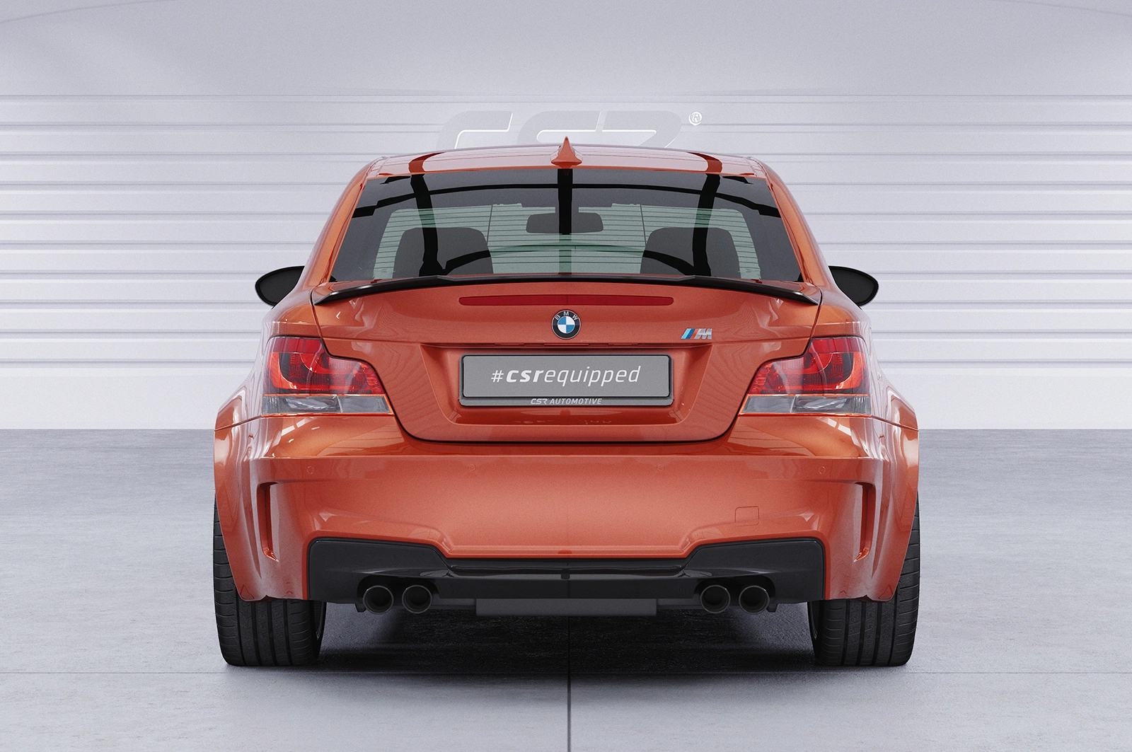 Achterspoiler BMW 1-serie E82 / E88 (10/2007–10/2013) Glans Zwart – CSR Automotive