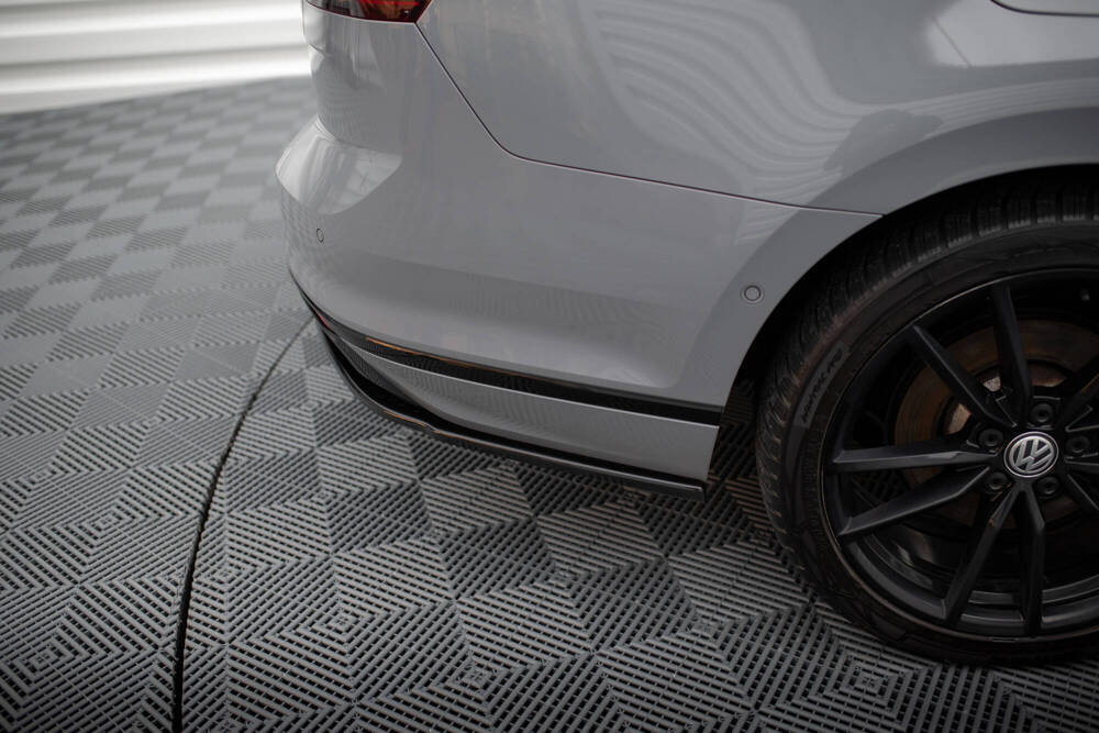Zijdiffuser Volkswagen Passat R-Line B8 FL Glans Zwart Maxton
