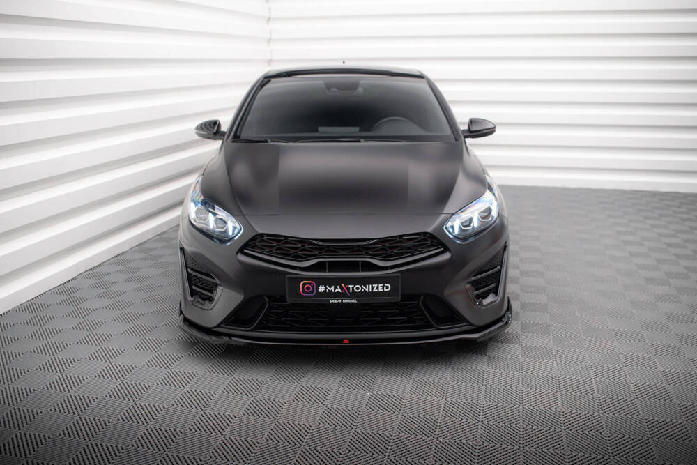 Voorspoiler V.1 Kia Proceed GT FL Maxton Street Pro Glans Zwart
