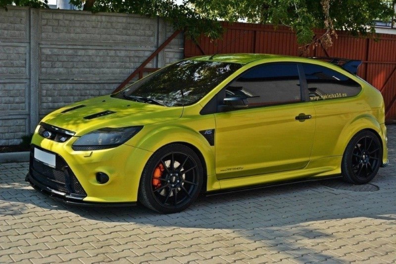 Spoilerkap Ford Focus RS Mk2 V.2 Glanzend Zwart