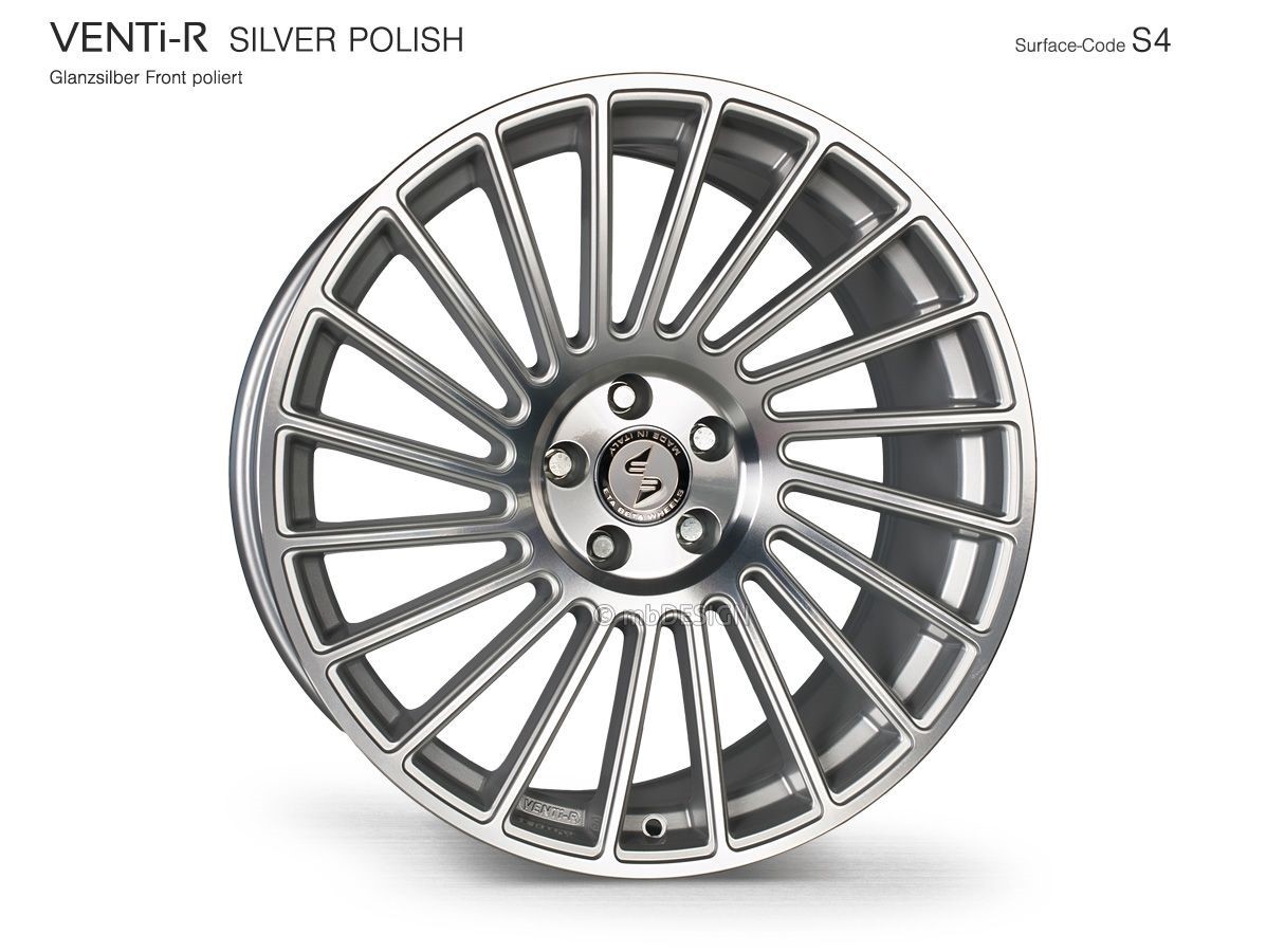 EtaBeta VENTi-R 8,5x19 5x112 ET25 Silver