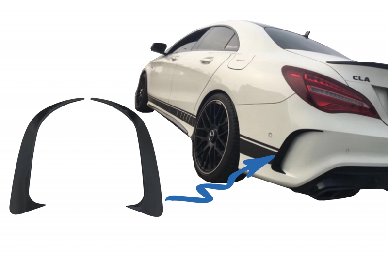 Mercedes CLA-Klasse W117 CLA45 AMG Canards achter 2013-2018