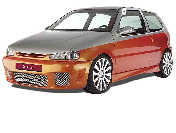 Achterbumper VW Polo 6N met kent. XX-Line