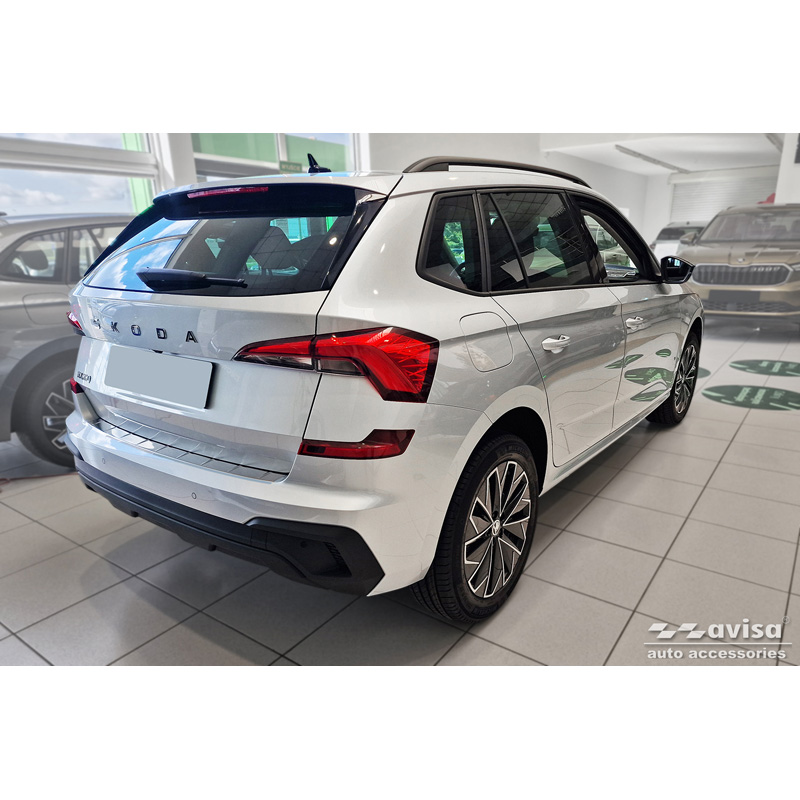 RVS Achterbumperprotector  Skoda Kamiq Facelift 2024- 'Ribs'