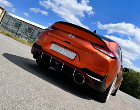 Hyundai i30N Fastback Facelift tailpipe for the original silencer 1x160 type 10