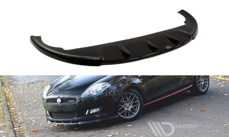 Voorspoiler FIAT BRAVO II Glanzend Zwart
