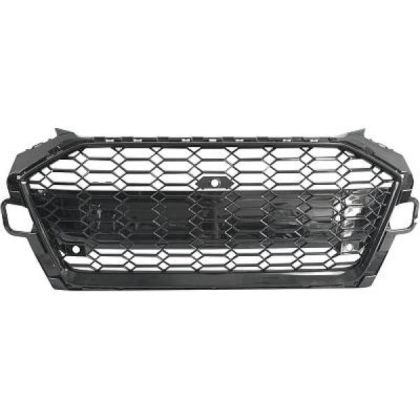 Grill Audi A4 B9 19- RS Look Zwart