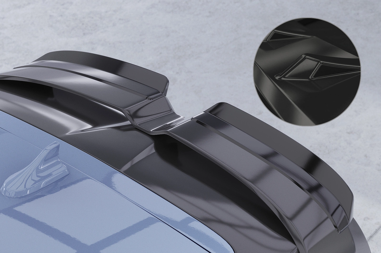 Achterspoiler Hyundai Kona N Glans Zwart (2021-)