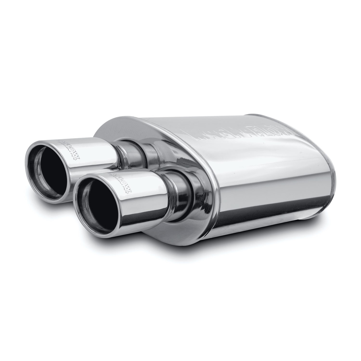 Muffler W/Tip Mag SS 14X5X8 2.25/3 Magnaflow Demper