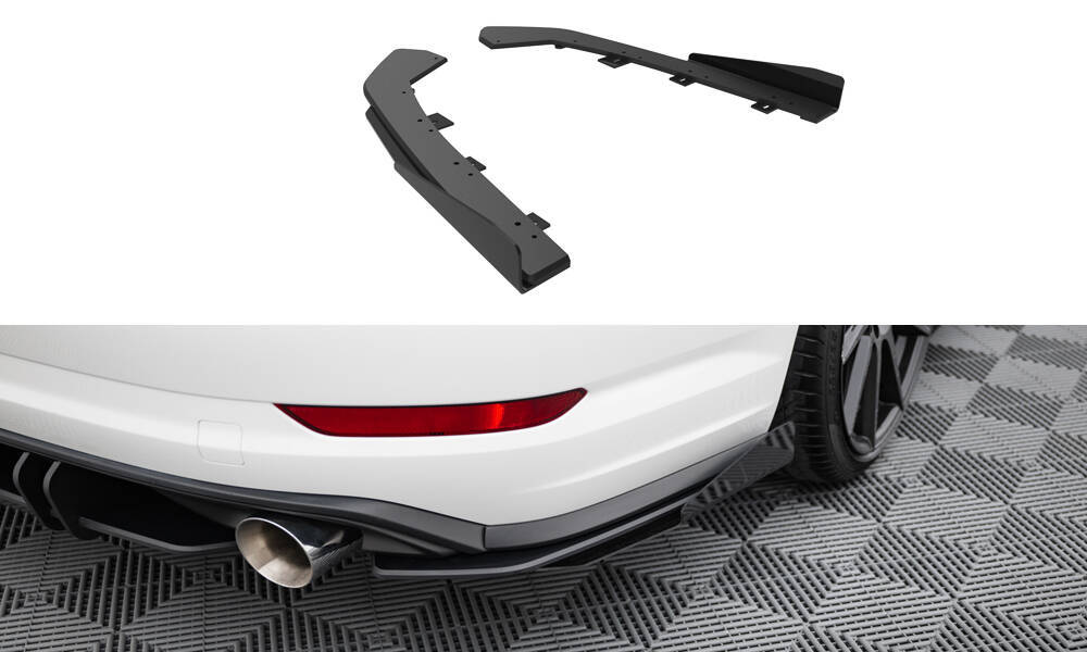 Street Pro Achterzij Spoilers + Flaps Volkswagen Jetta GLI MK7