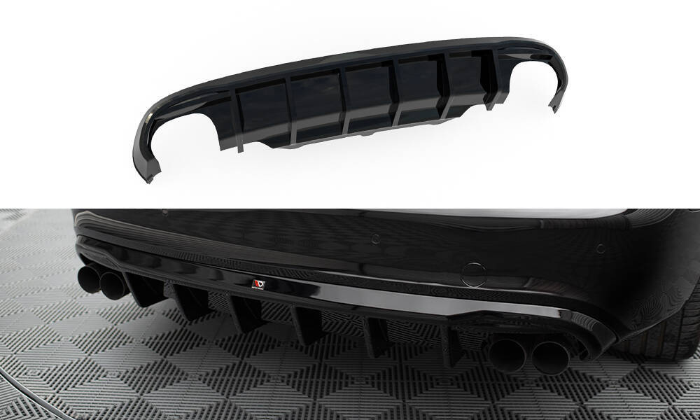 Achter Diffuser Audi S5 Coupe / Cabrio S-line 8t