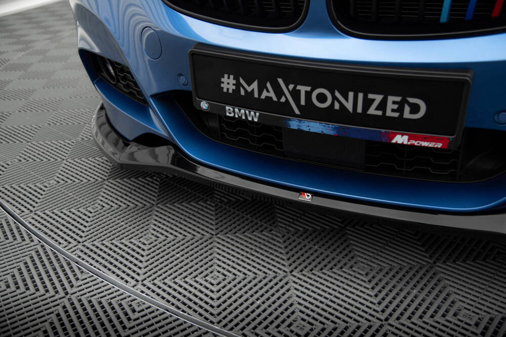 Voorspoiler V.2 BMW 3 Serie M Pakket GT F34 FL Maxton Glans Zwart