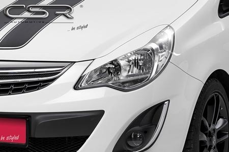 Koplampspoilers Opel Corsa D