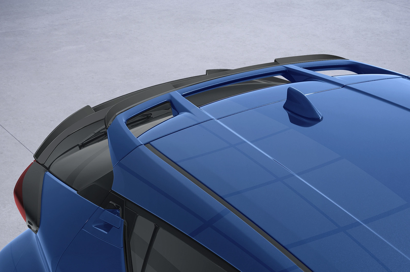 Achterspoiler Toyota C-HR glans zwart