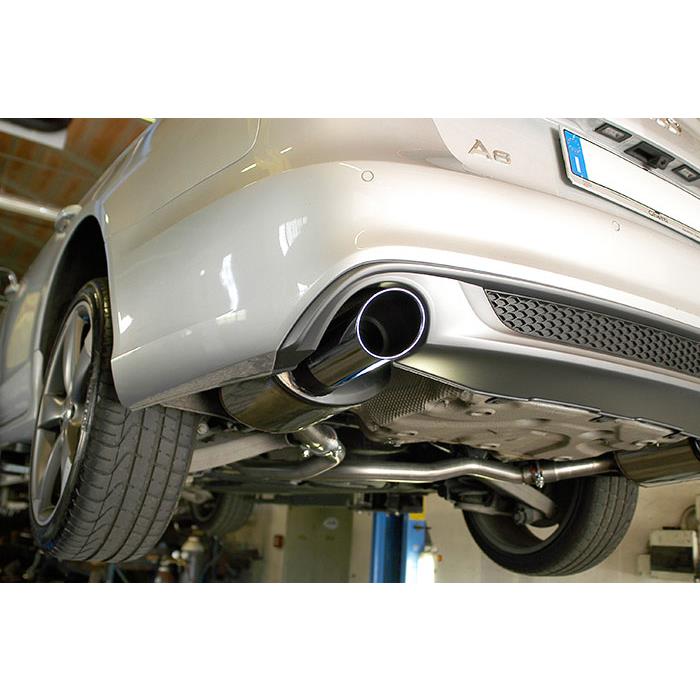 AUDI A6 C7 4G (Sedan + Avant) QUATTRO 3.0 BiTDI V6 (313 Hp) 2012 -> 2014 Rear exhaust Left O100