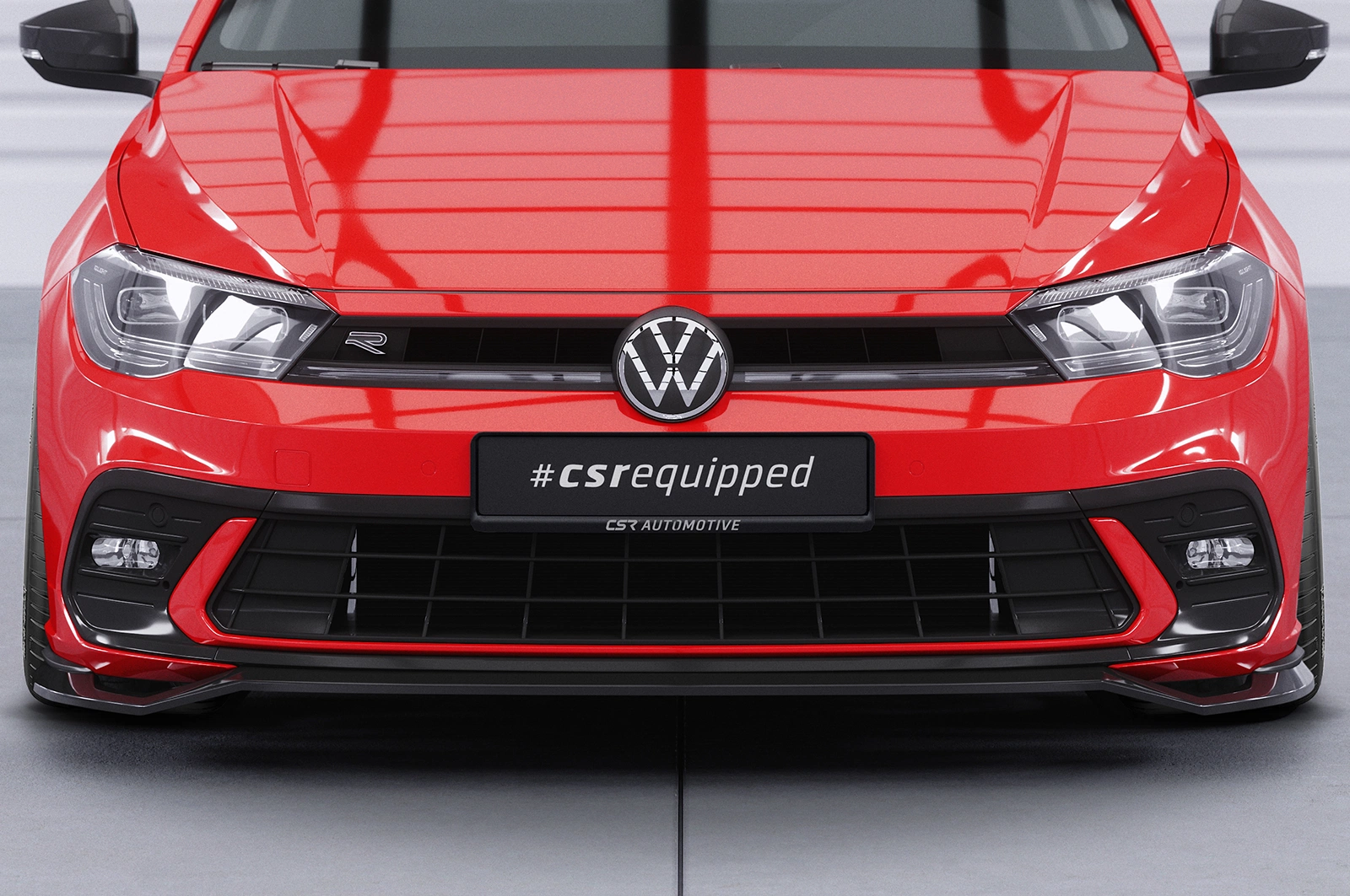 VW Polo 6 2G (Typ AW) GTI / R-Line glans zwart