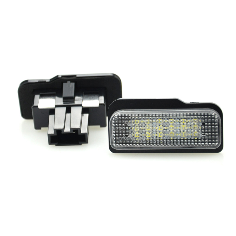Set LED Nummerplaatverlichting  Mercedes-Benz diverse modellen - Version 4