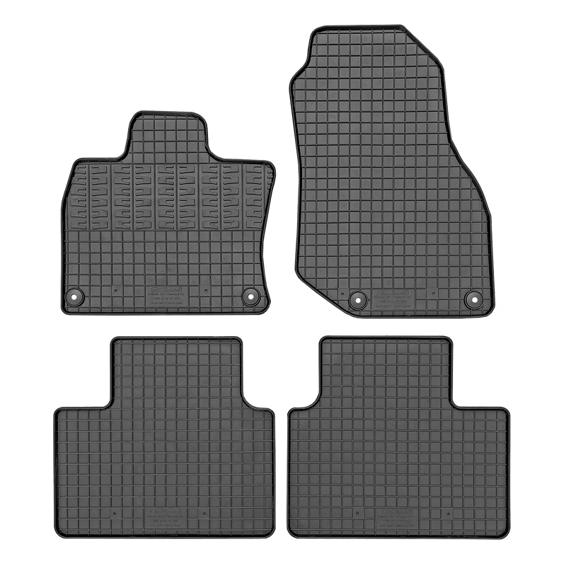 Rubber matten  Lynk & Co 01 2021- (4-delig + montagesysteem)
