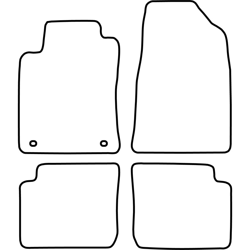 Automatten Toyota Camry 9/91-97