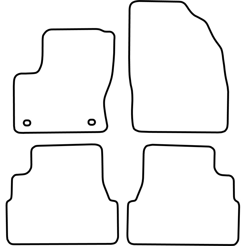 Automatten Ford Focus C-Max 03-07