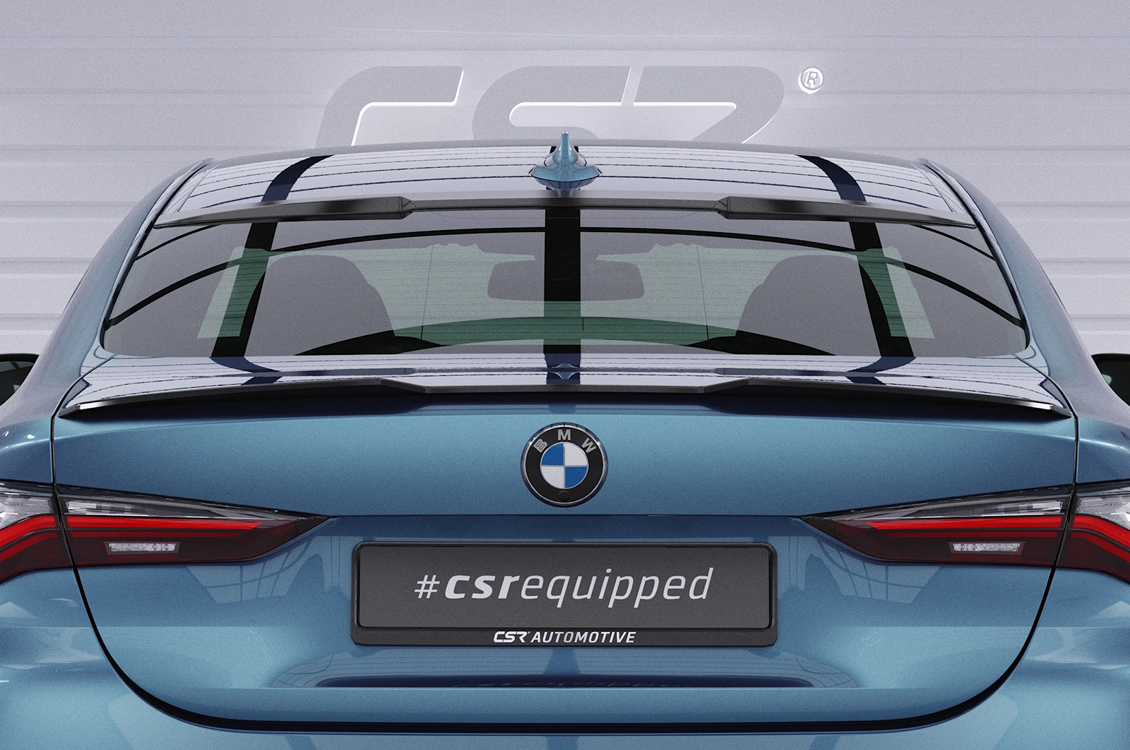 Achterspoiler BMW 4er G22 Coupe Glans Zwart van CSR Automotive (2020-)