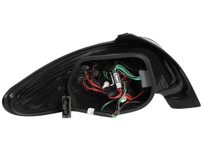 Luces traseras Peugeot 206 LED negro AANBIEDING