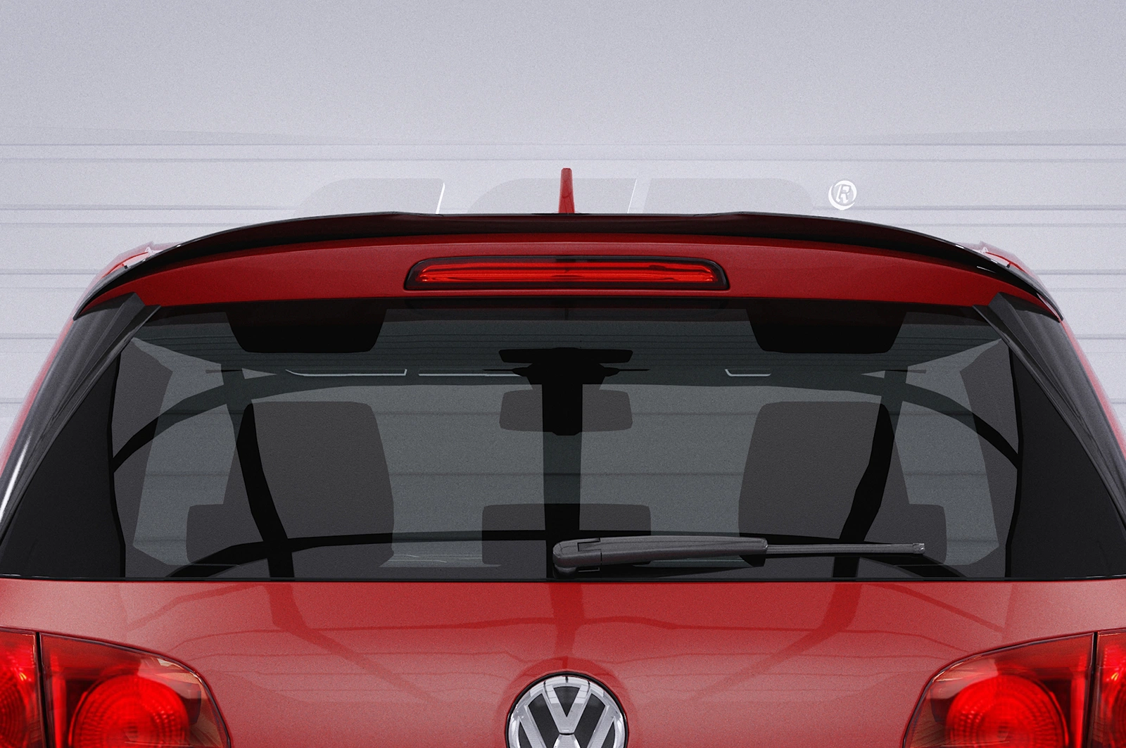 Achterspoiler VW Golf 6 Basisversion (2008–2012) Glans Zwart – CSR Automotive