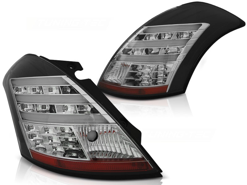 Taillights Suzuki Swift Sport with Lightbar and LED 10- clear/