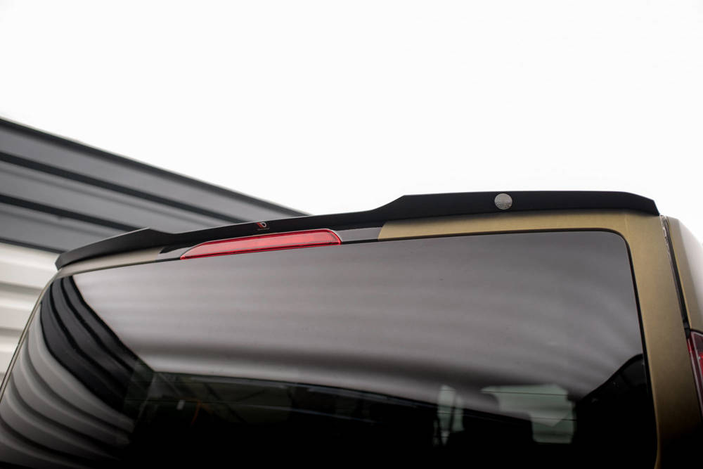 Spoiler Ford Tourneo Custom Facelift 2018 - 2023  Maxton Glans Zwart