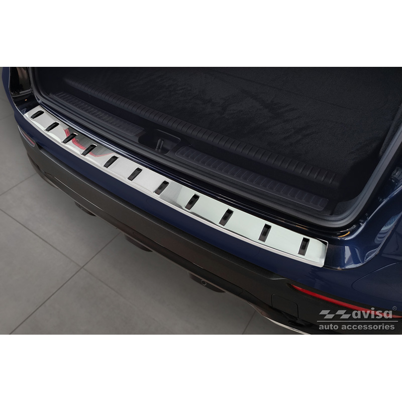 RVS Achterbumperprotector  Mercedes GLC (X253) 2015-2019 & Facelift 2019- 'STRONG EDITION'