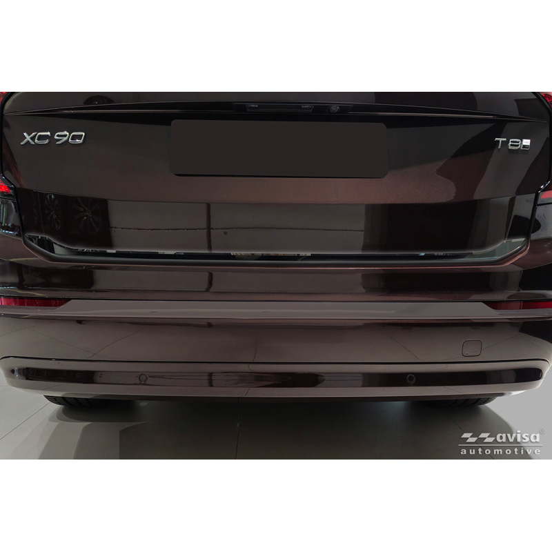 Avisa Zwart Chroom RVS Kofferbak Sierlijst  Volvo XC90 II 2015-19, Facelift 2019-2024 & Facelift 2024-