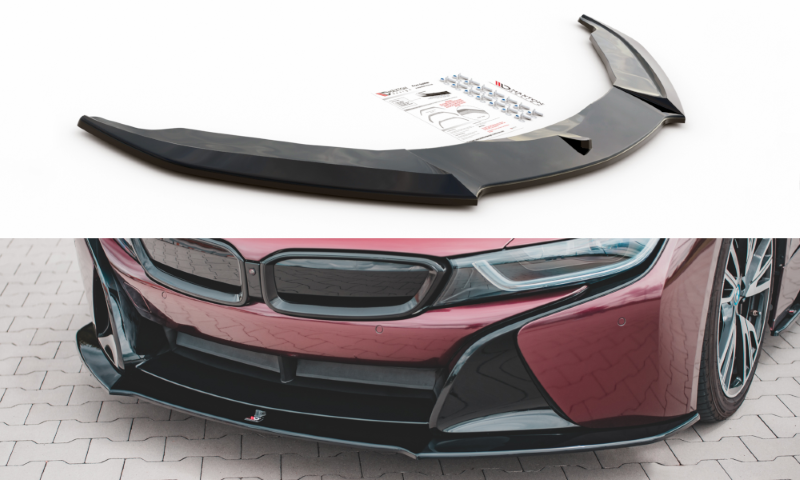 Voorspoiler BMW I8 Glanzend Zwart