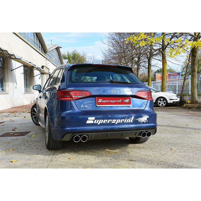 AUDI A3 8VA Sportback 1.8 TFSI (180 Hp) 2013 -> 2015 Endpipe kit OO90 Right + OO90 Left