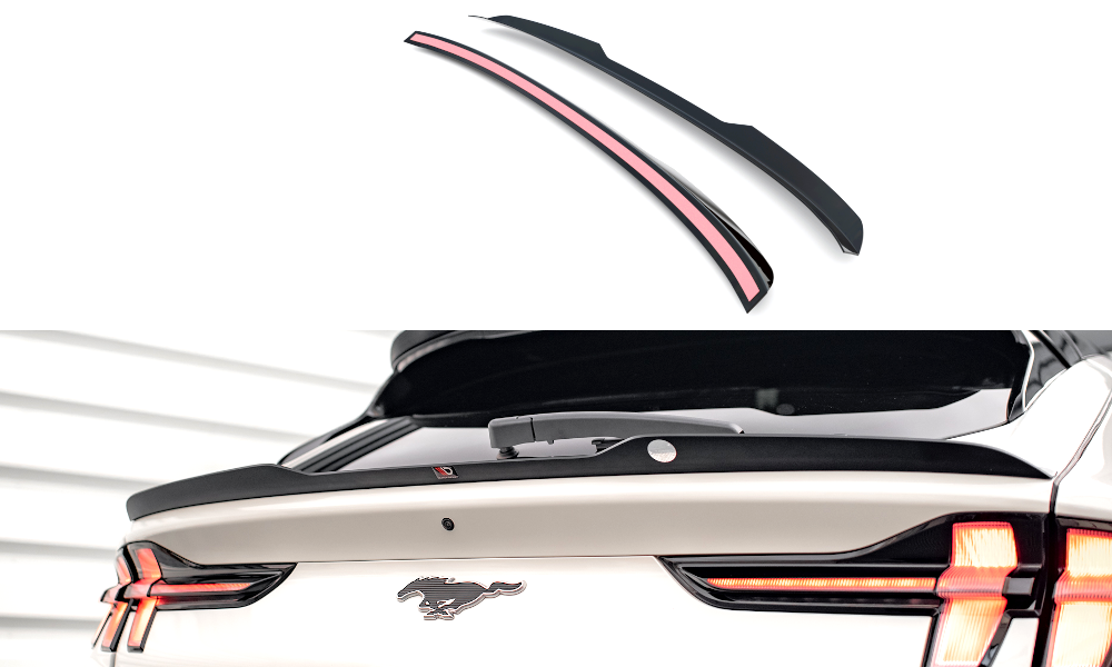 Kofferbakspoiler Ford Mustang Mach-E Maxton Glans Zwart