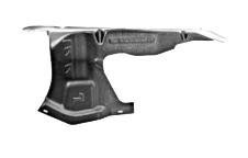 beschermplaat onder de motor, diesel, links Fiat Stilo, 2001-200
