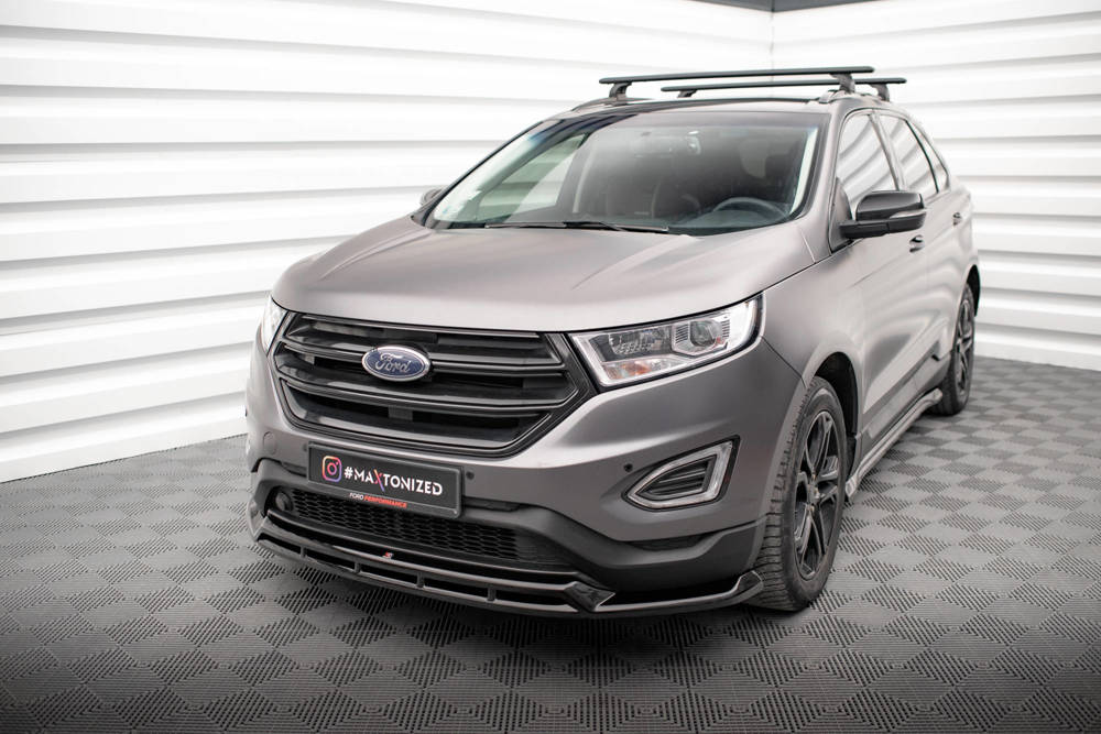 Voorspoiler Ford Edge Maxton Glans Zwart