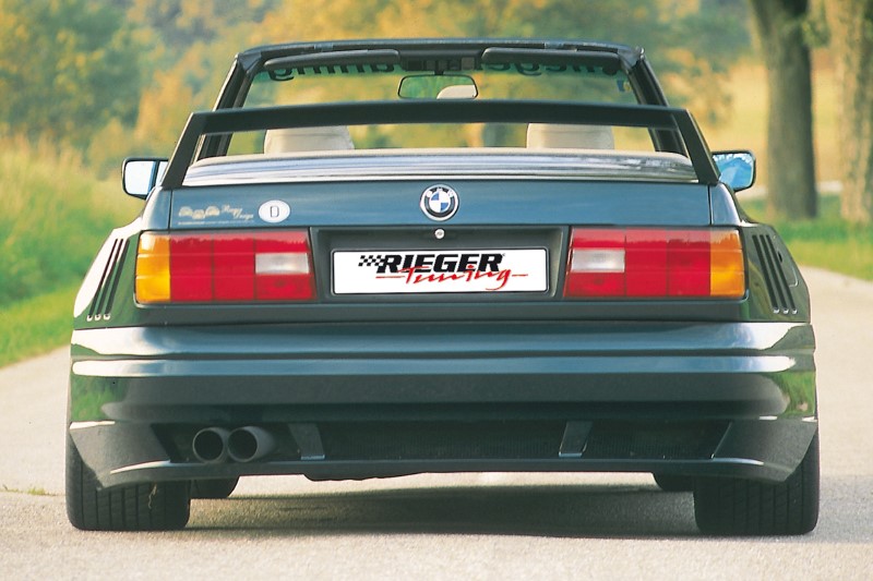 Achterbumper BMW E30 Breedversie ll Poleyster Rieger