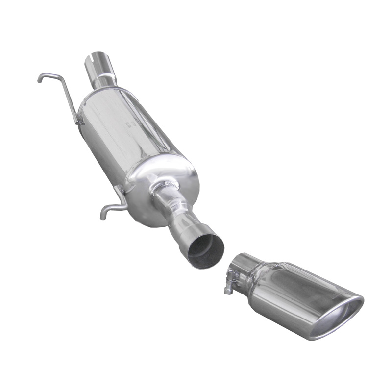 100% RVS Sportuitlaat  Audi A4 B5 1.8T 1994-1999 120x80mm