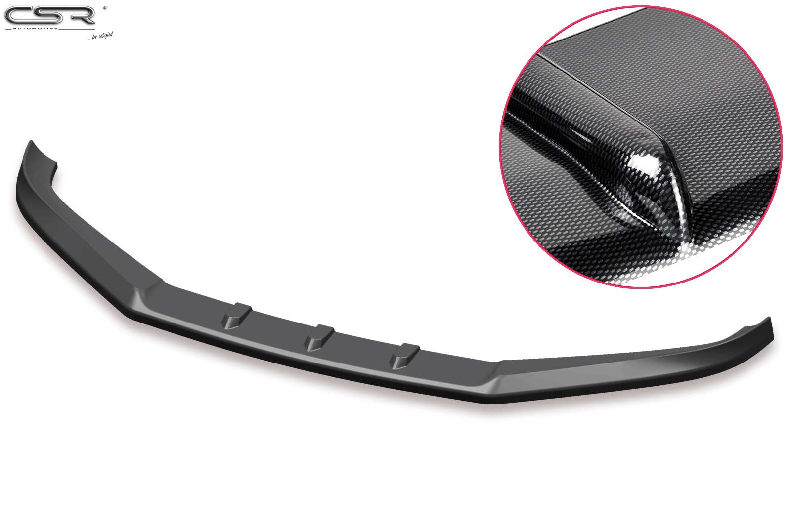 Voorspoiler VW Tiguan I Carbon Look