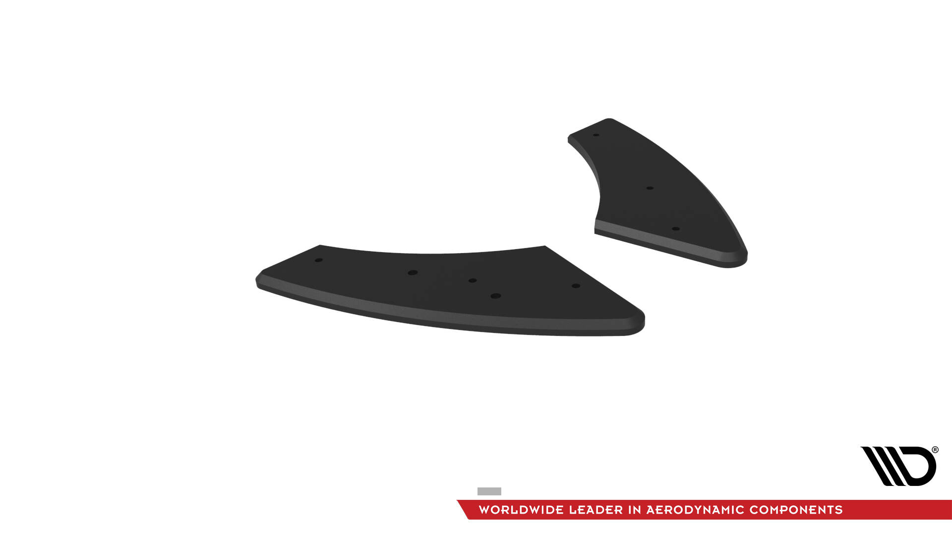 Street Pro Achterzij Spoilers Audi S3 / A3 S-line 8Y Facelift Maxton Glanzend zwart