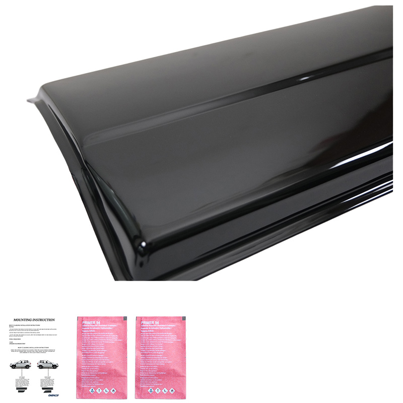 Deurpanelen  Ford Ranger T6/T7/T8 2012-2022 - Glanzend zwart