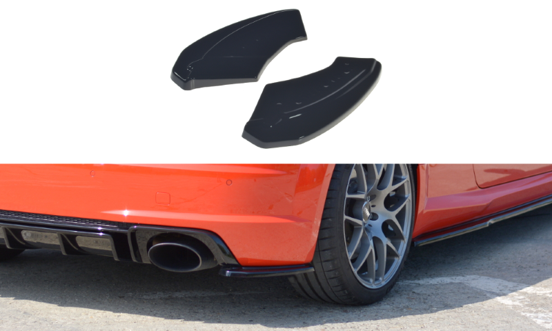 AchterZijde Audi TT RS 8S Glanzend Zwart