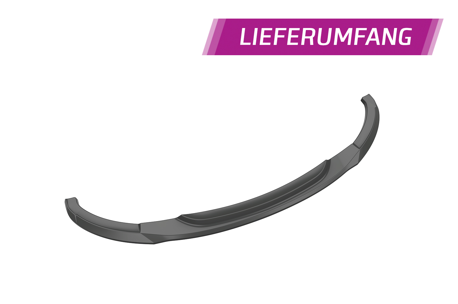 Voorspoiler BMW 3 Serie F34 GT CSR Glans Zwart