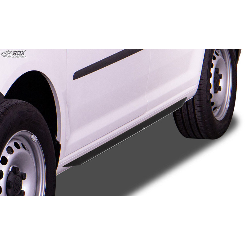 Sideskirts  Volkswagen Caddy 2K 2004-2020 'Slim' (ABS)