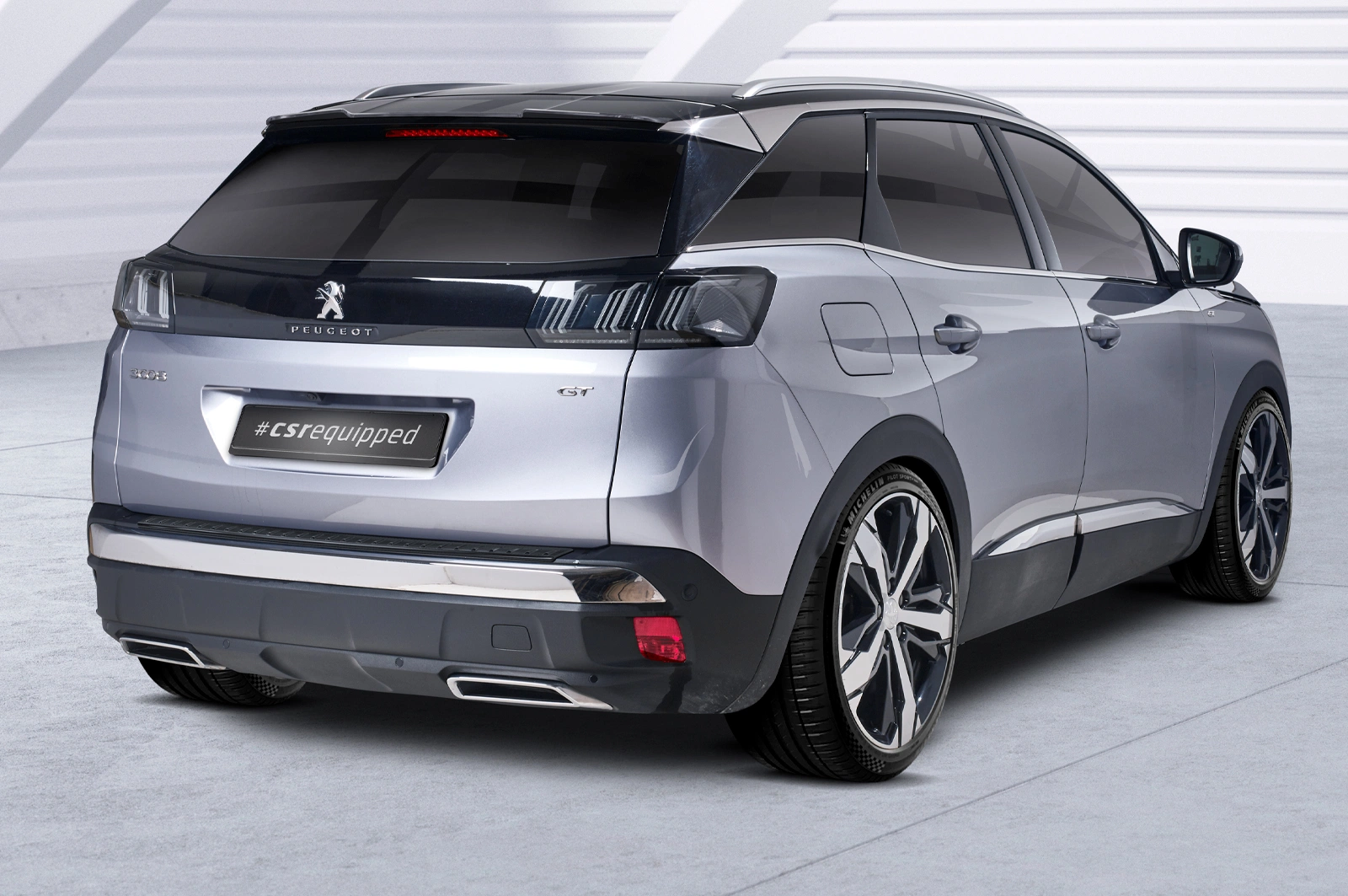 Achterspoiler Peugeot 3008 2. Gen 2016 Glans Zwart – CSR