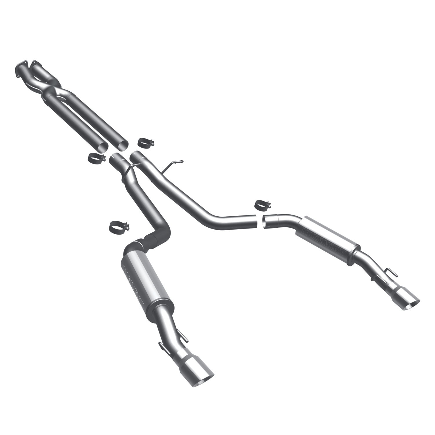 Pontiac Cat-Back 05-06 Pontiac GTO 6.0L 3" Magnaflow Cat-Back