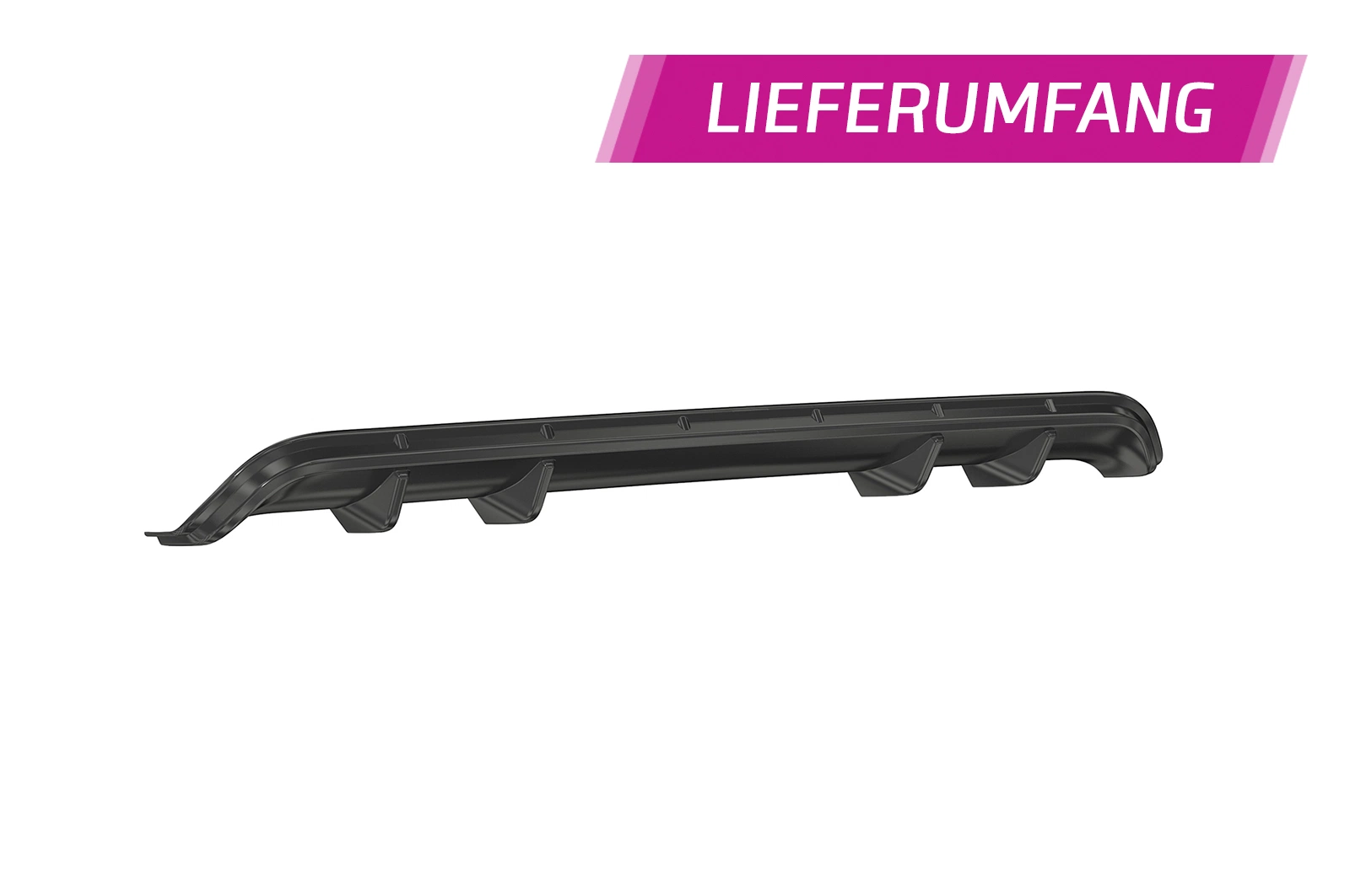Diffuser Mercedes V-Klasse W447 Glans Zwart