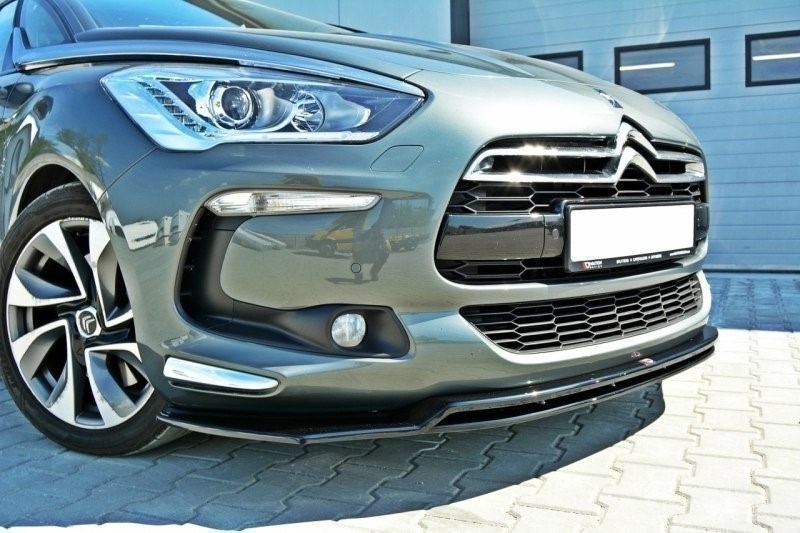 Voorspoiler Citroen DS5 Facelift V.3 Glanzend Zwart